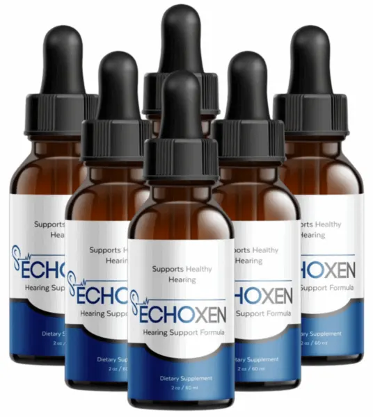 Echoxen Natural Hearing Support Formula — 6 Bottle Pack USA 2026